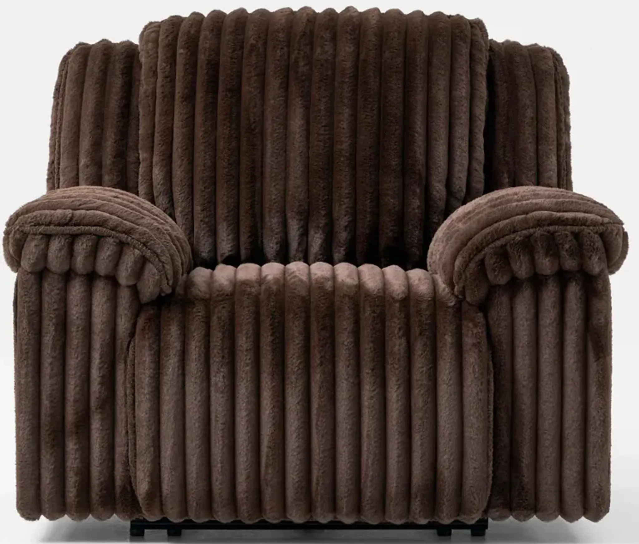Rafi Dual-Power Recliner - Espresso | Furniture.com