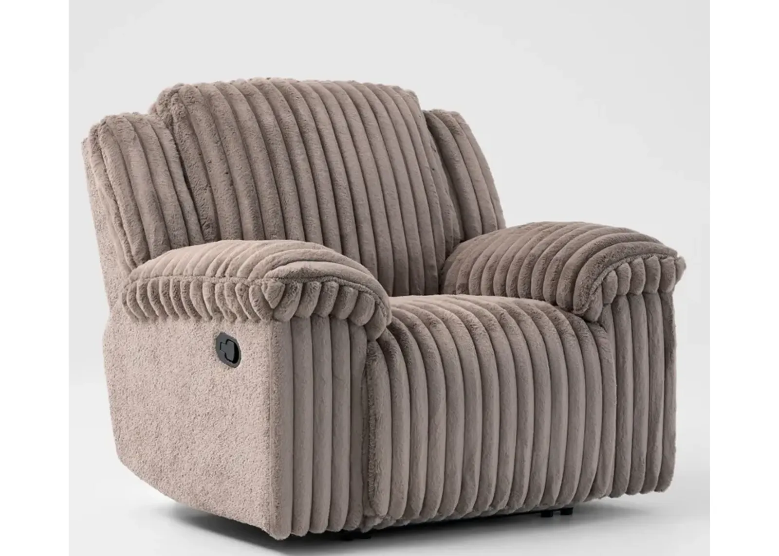 Rafi Manual Recliner - Taupe