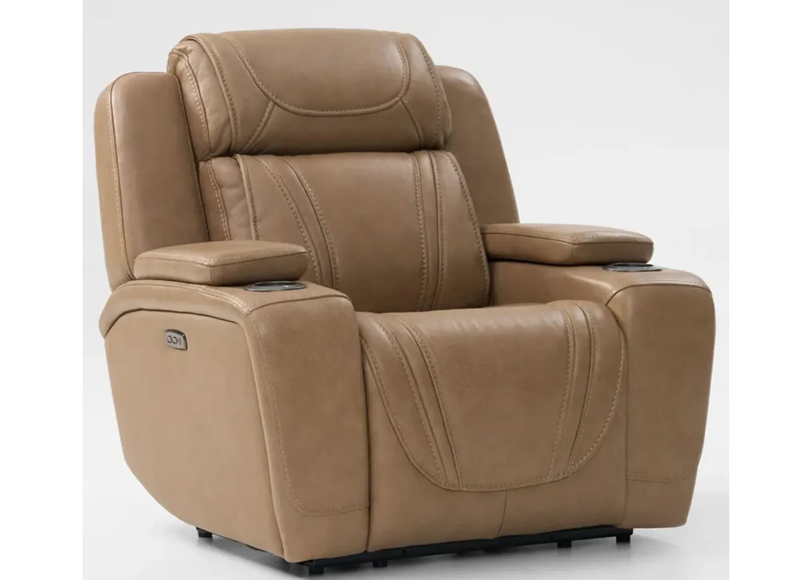 Forte Dual-Power Recliner - Sand