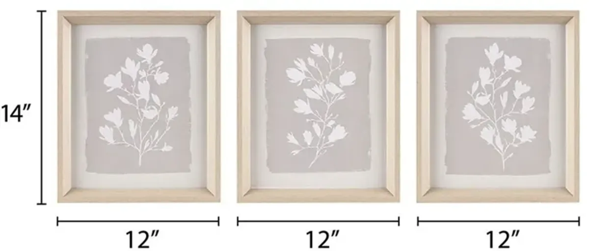 Indre 3-Piece 14'' x 12'' Wall Art Set