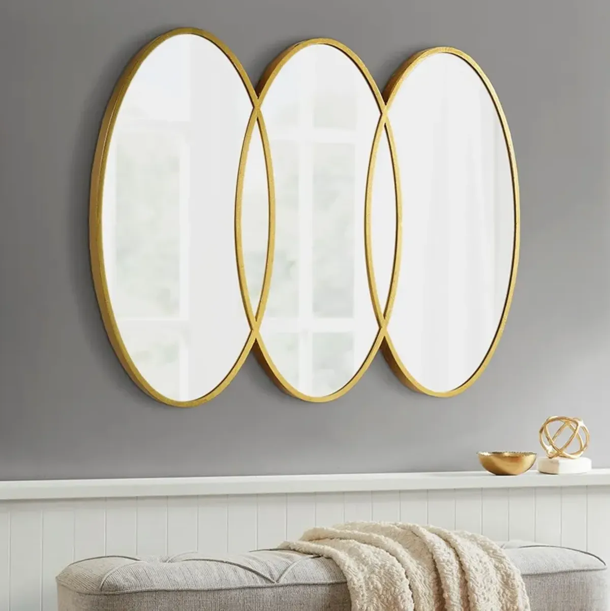 Burma 40'' x 30'' Wall Mirror