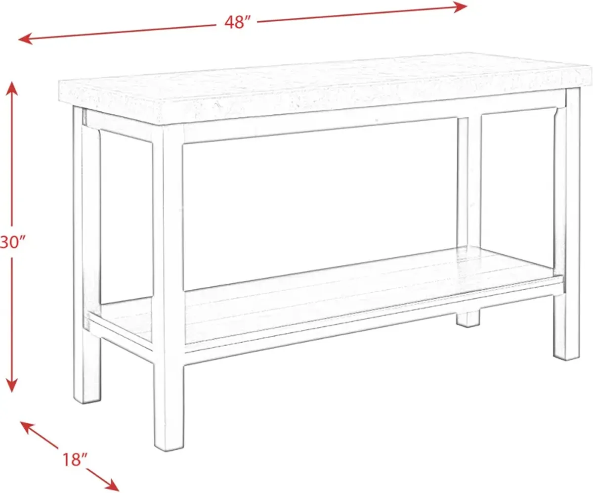 Hart Marble Console Table