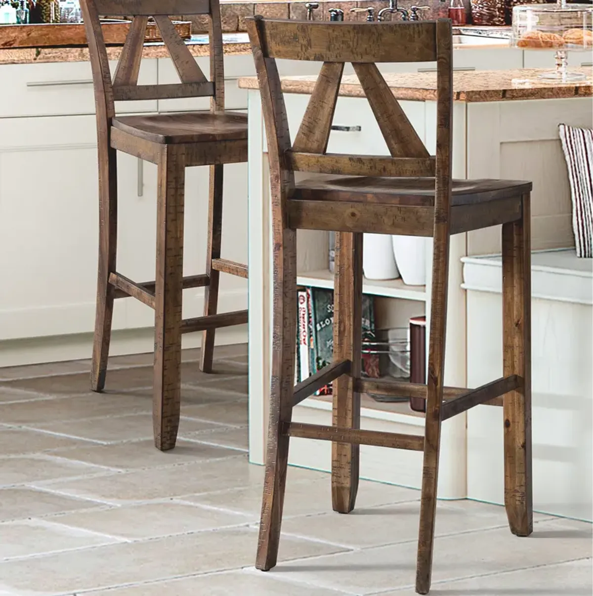 Yaelle Set of 2 Bar Stools