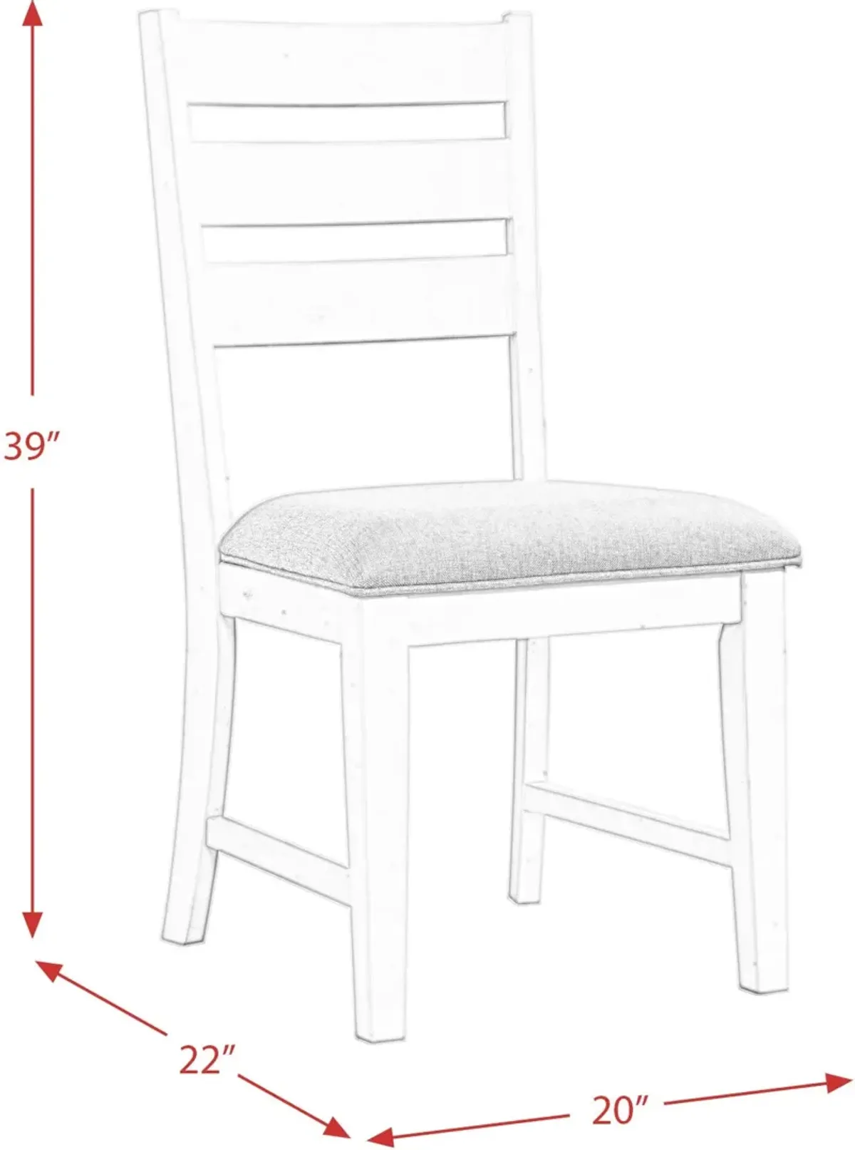 Melony Set of 2 Dining Chairs