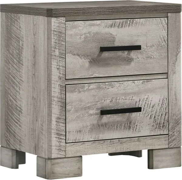 Allan 2-Drawer Nightstand