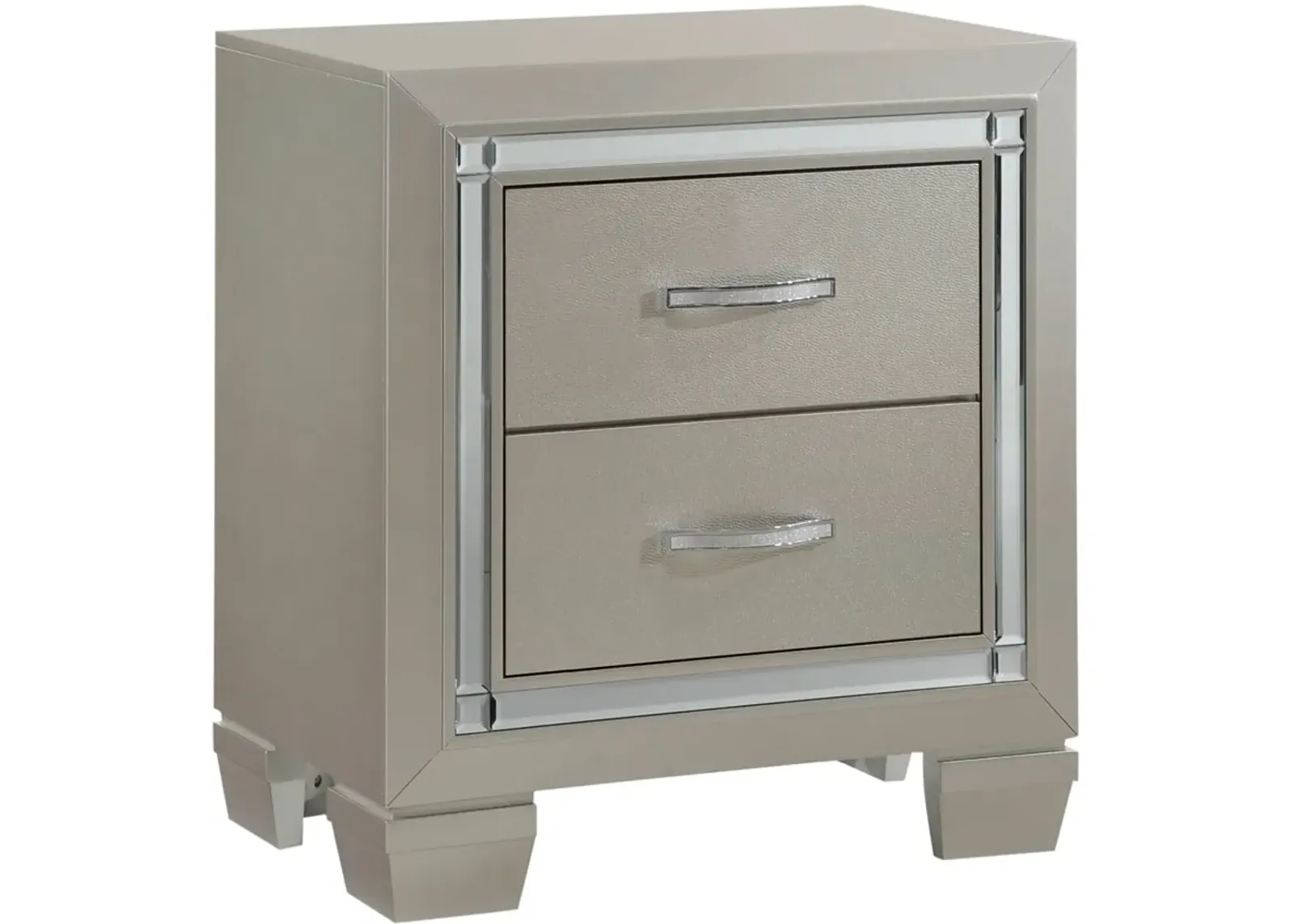 Icon 2 Drawer Nightstand