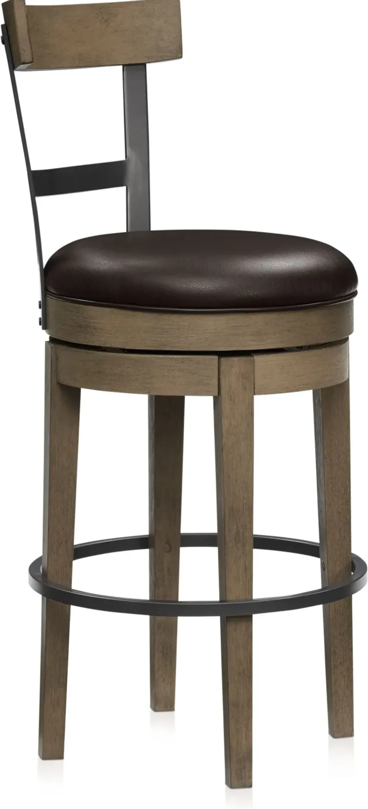 Deacon Bar Height Swivel Stool