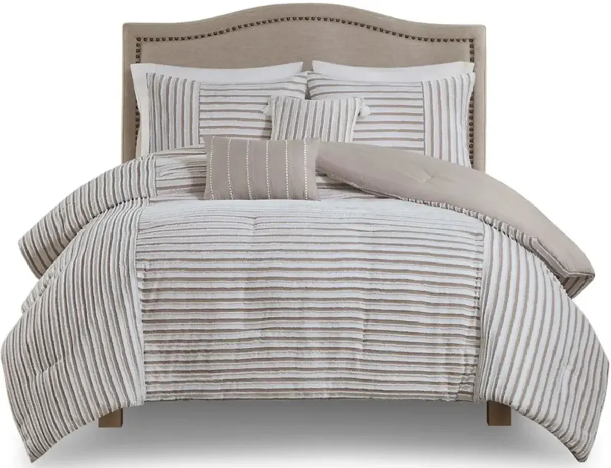 Mariana Full/Queen Comforter Set - Natural