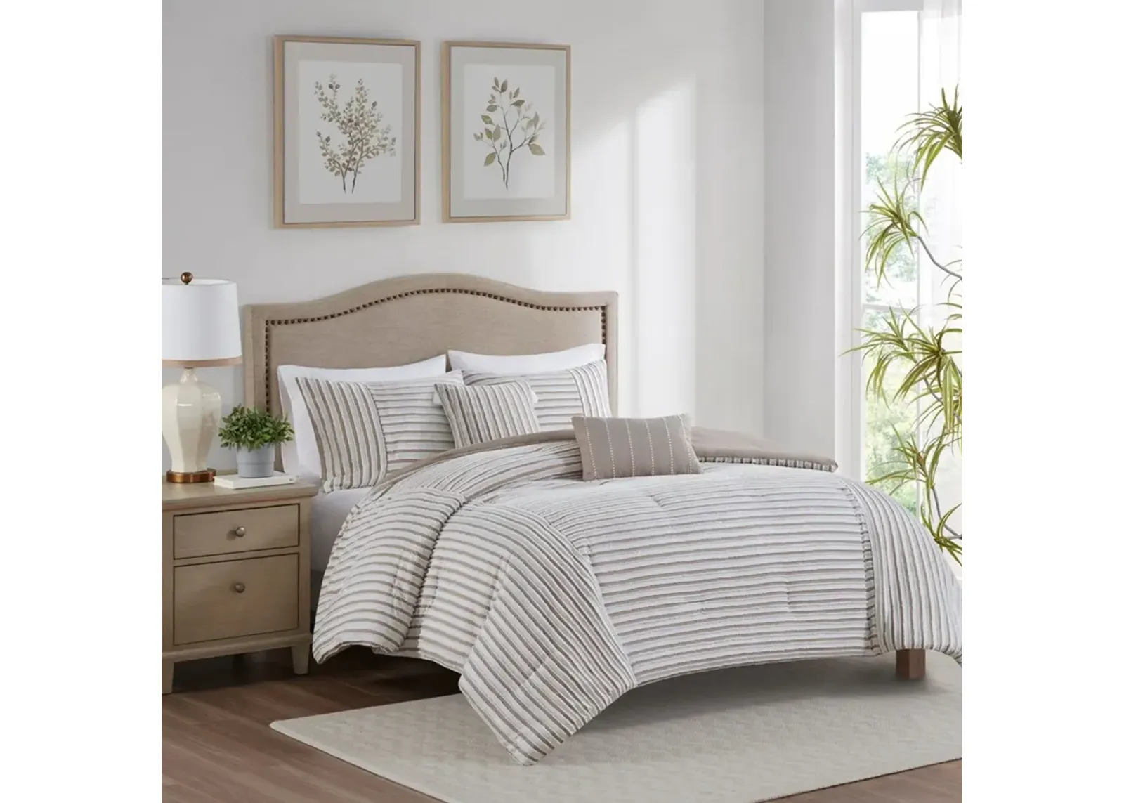 Mariana King/California King Comforter Set - Natural