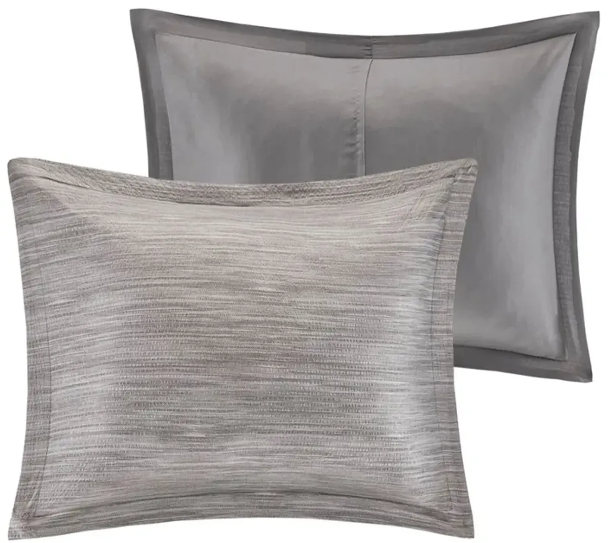 Heiress Queen Comforter Set - Gray