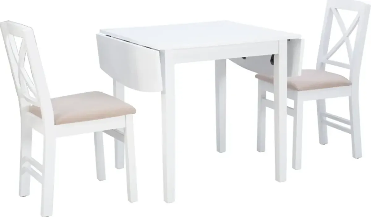 Krigel 3-Piece Drop-Leaf Dining Set