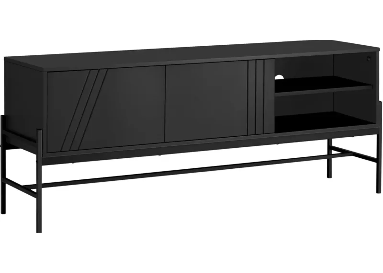 Daniella 60" TV Stand - Black