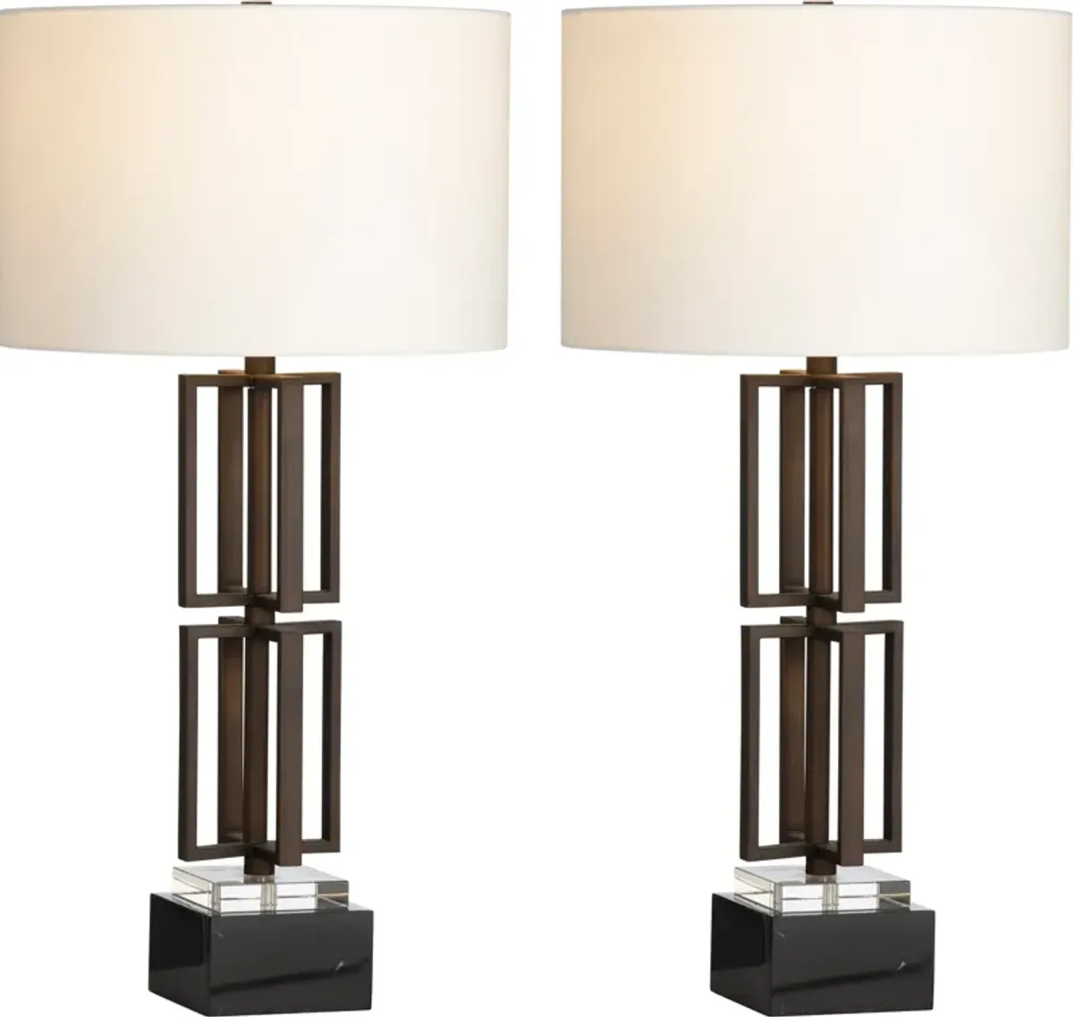 Virgo 33" Table Lamp Set