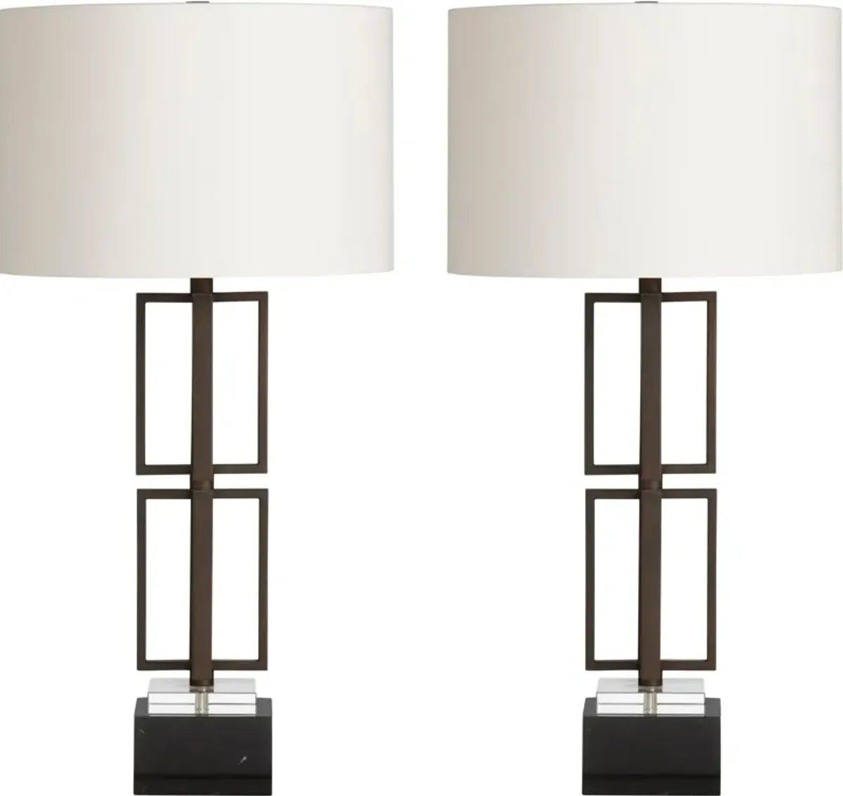 Virgo 33" Table Lamp Set