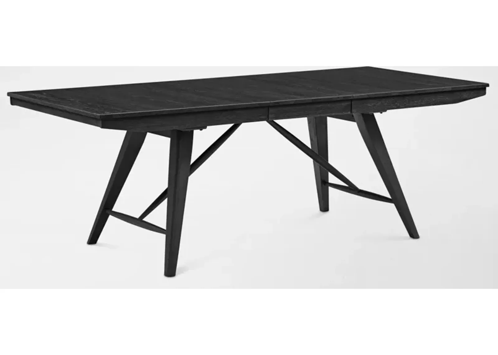 Hayward Large Extendable Dining Table - Black