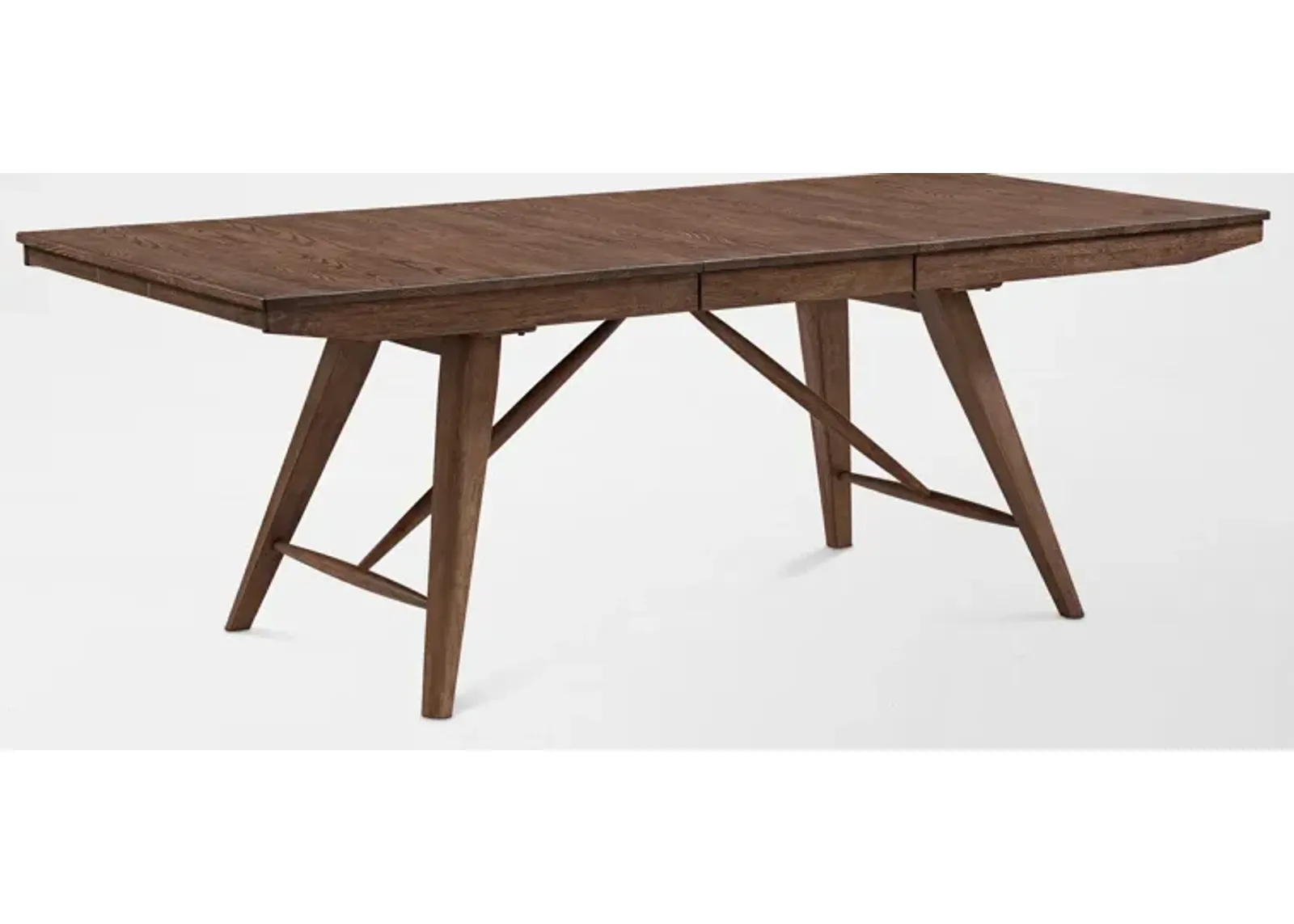 Hayward Large Extendable Dining Table - Brown