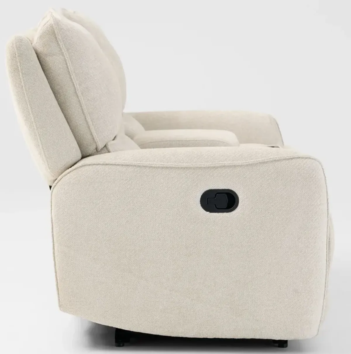 Wayne Manual Reclining Loveseat with Console