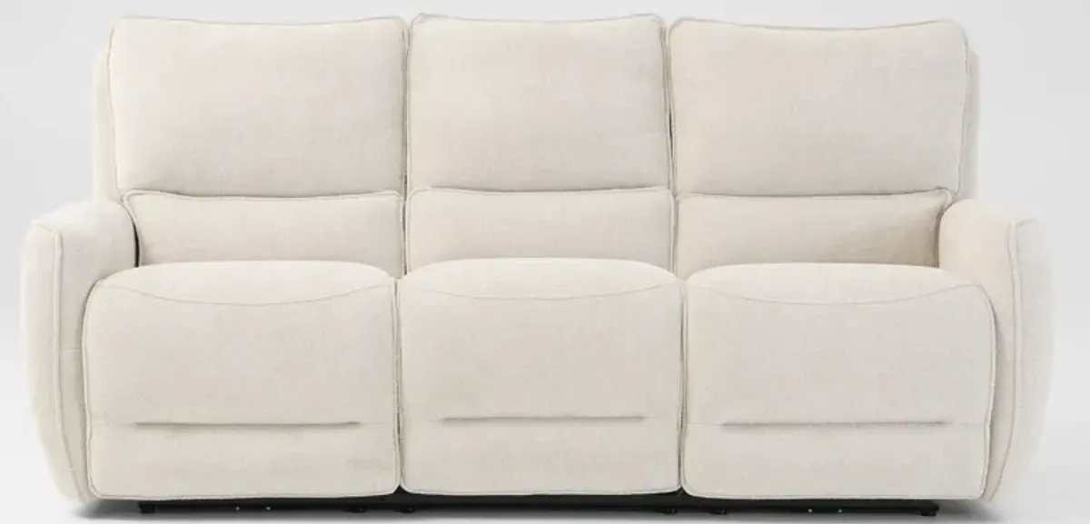 Wayne Manual Reclining Sofa and Loveseat with Console Set