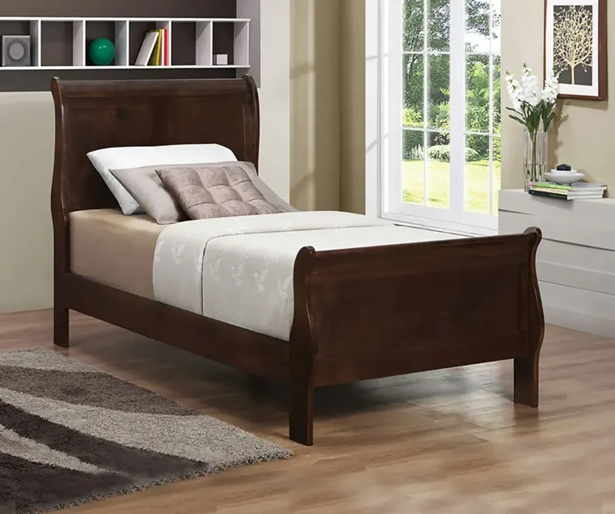 Cooper Twin Sleigh Bed