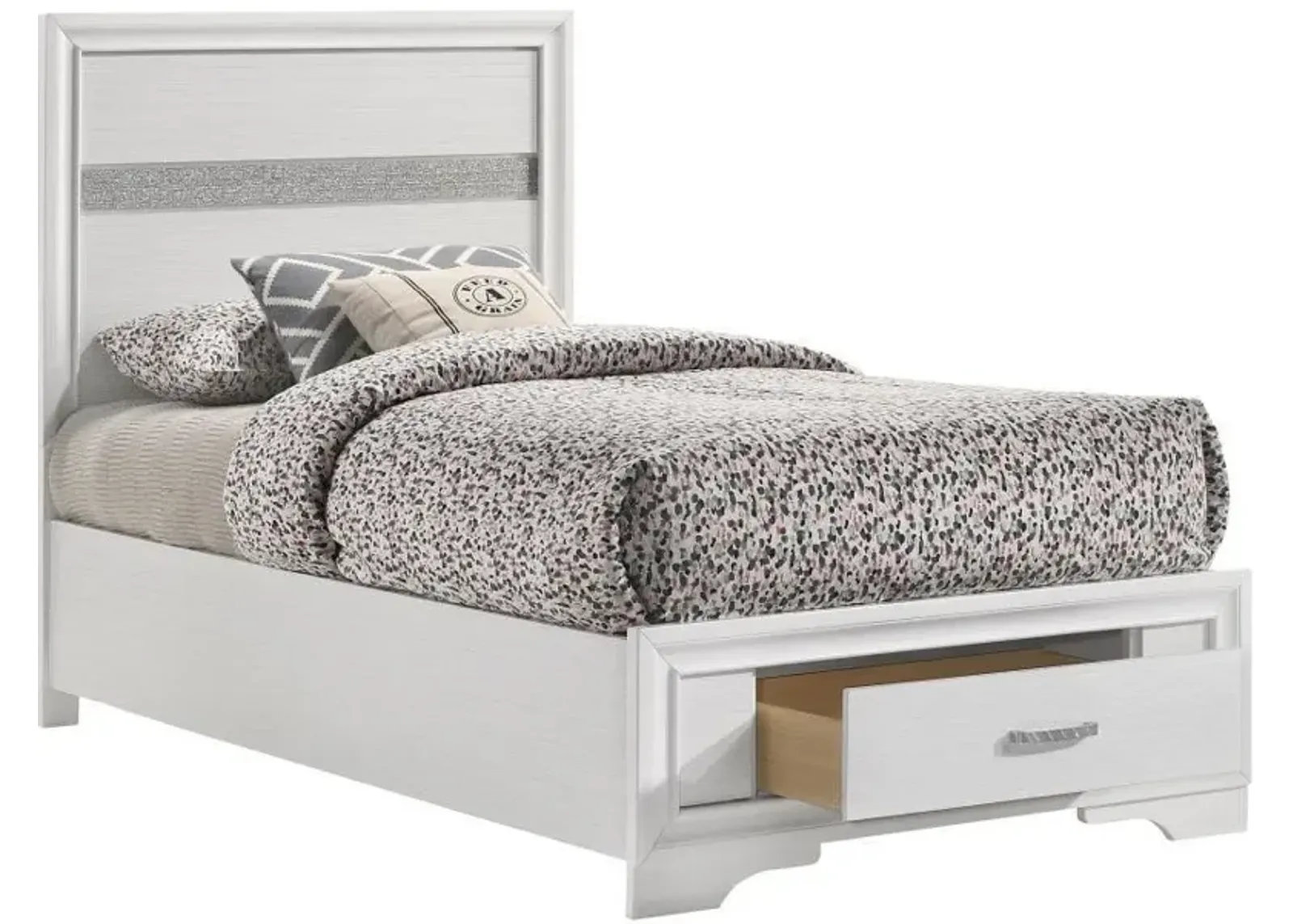 Jessica Twin Platform Storage Bed