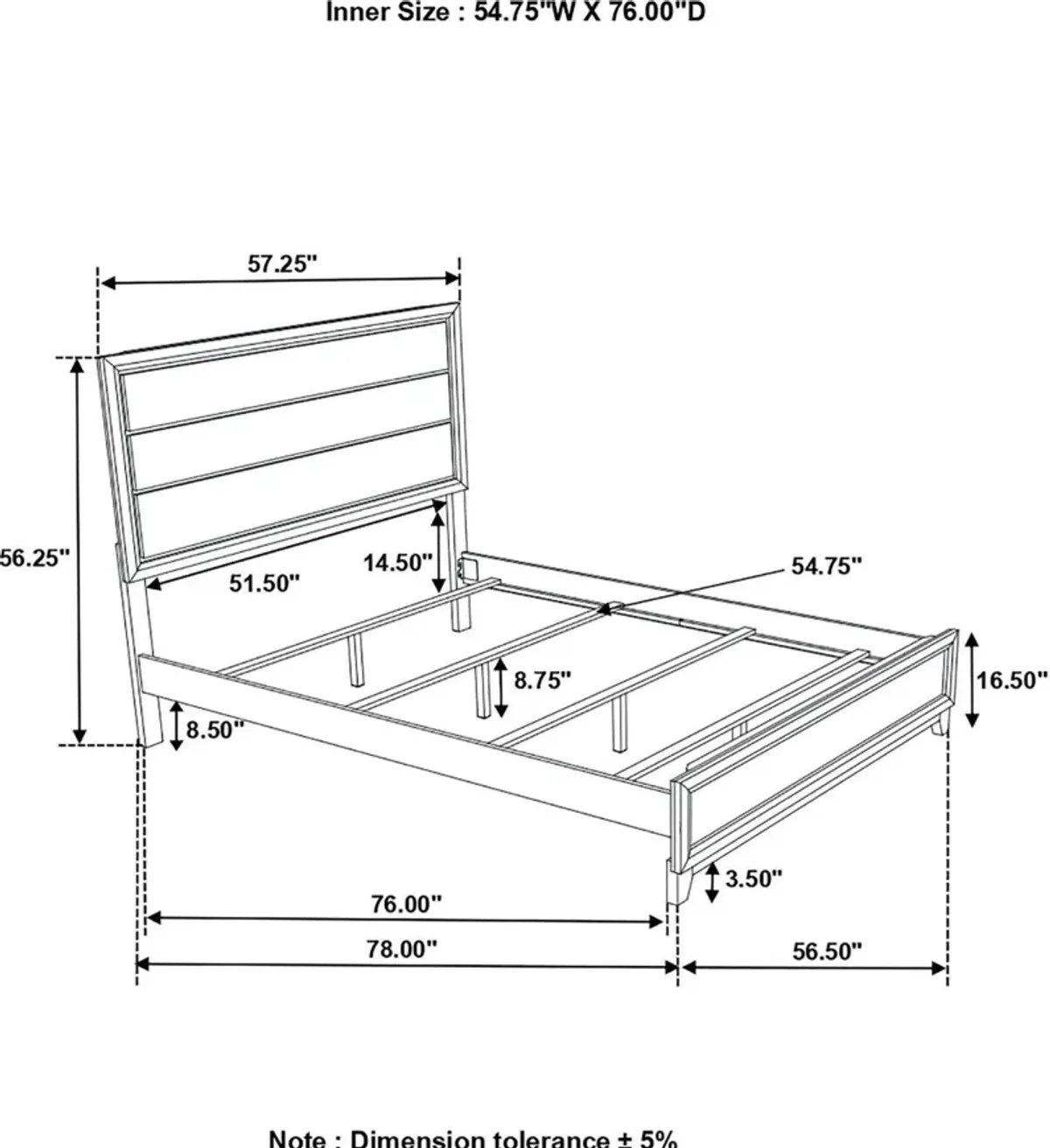 Louis Full Bed