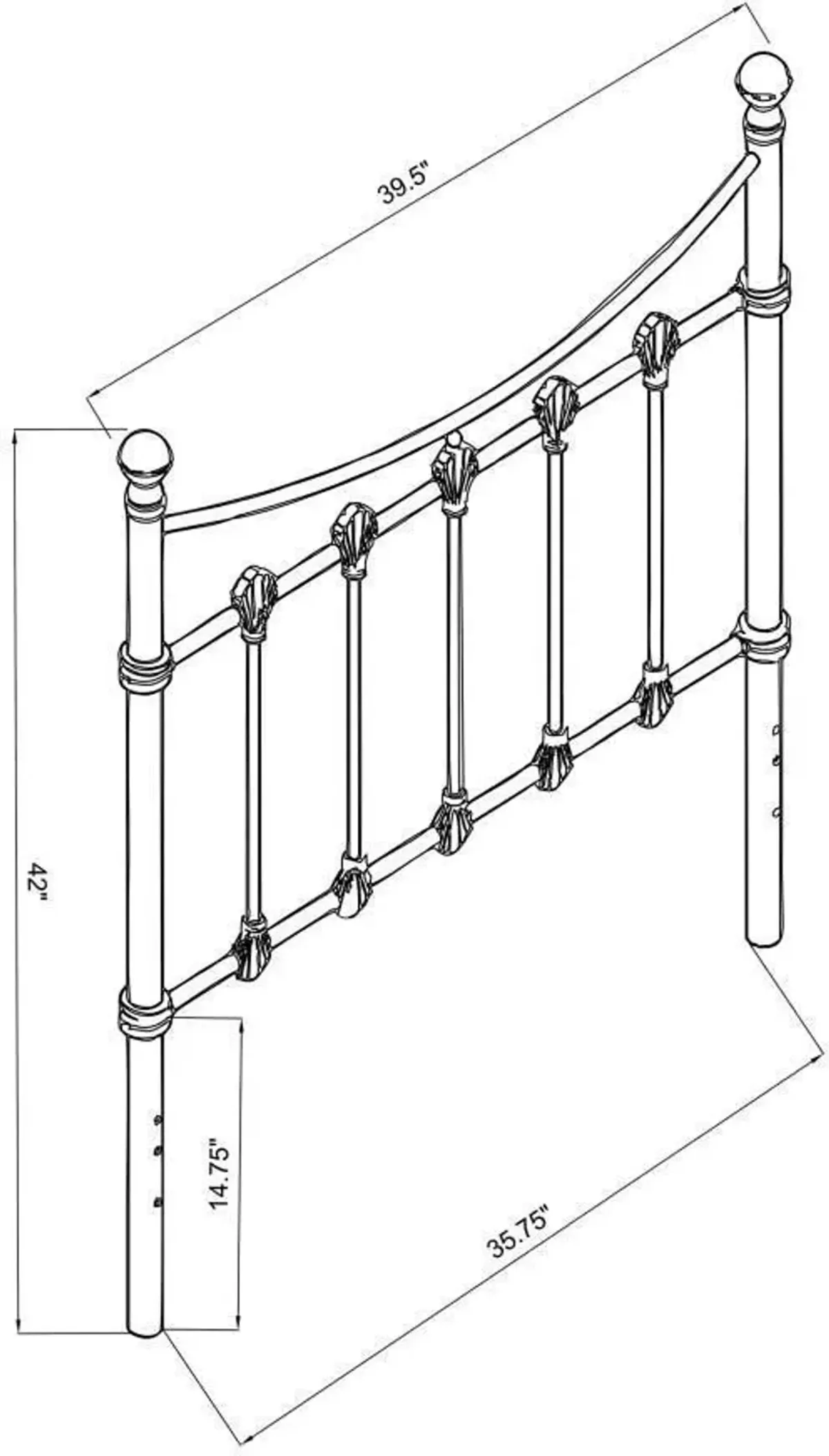 Estes Twin Headboard