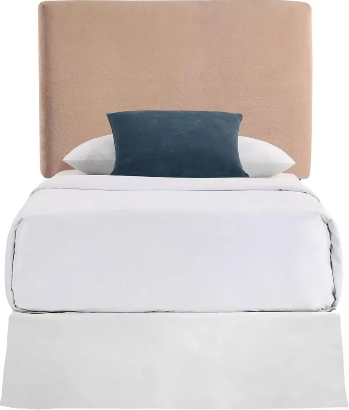 Kayley Twin Upholstered Headboard - Blush