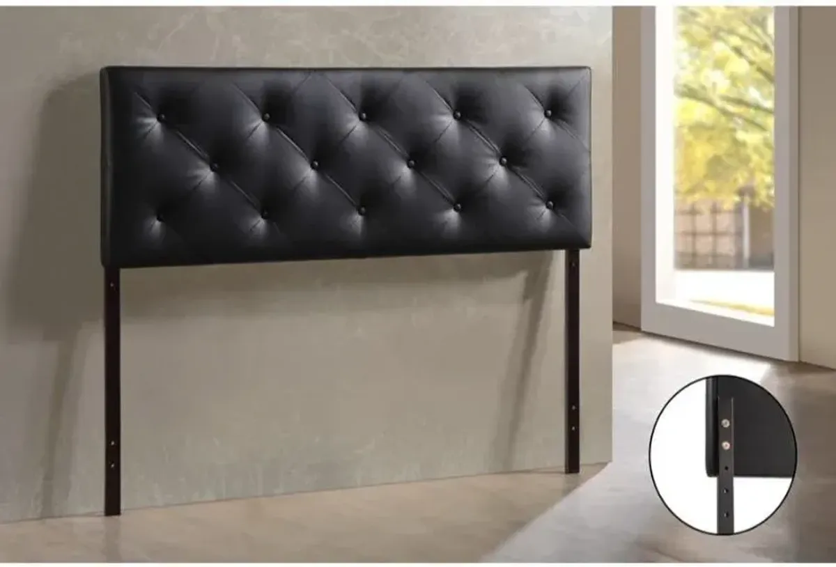 Sharley Full Upholstered Headboard - Black