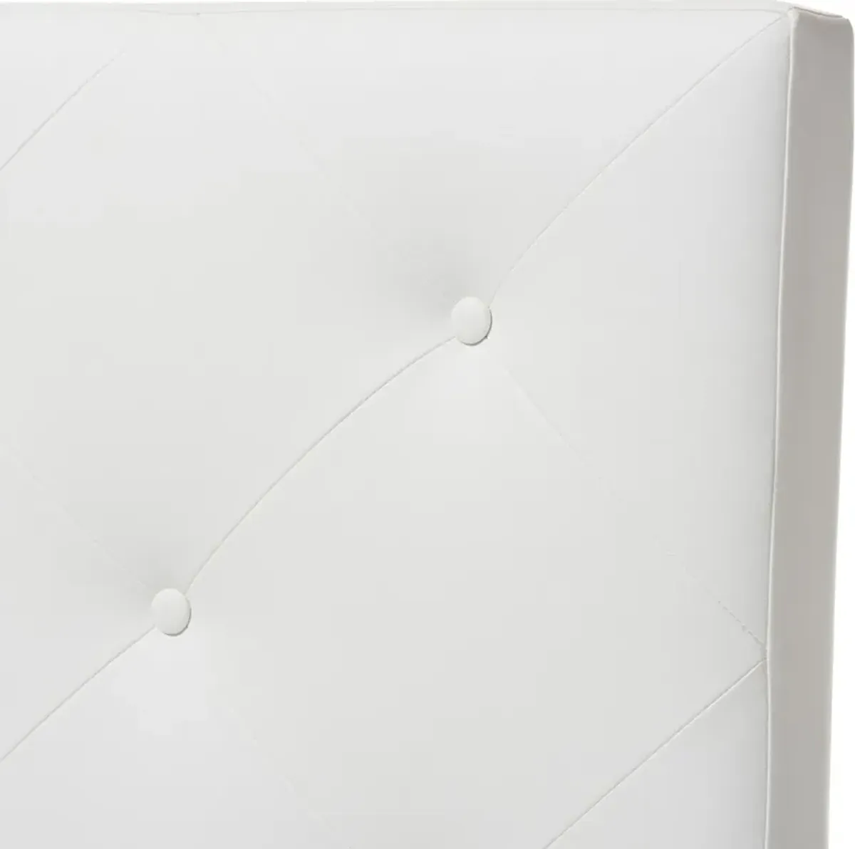 Sharley Twin Upholstered Headboard - White