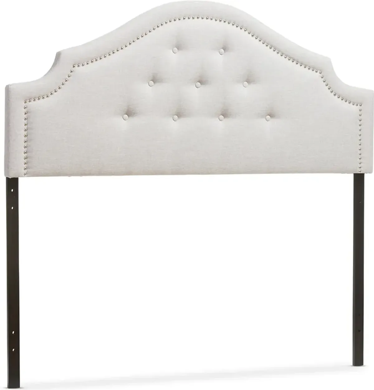 Bello Queen Upholstered Headboard - Grayish Beige