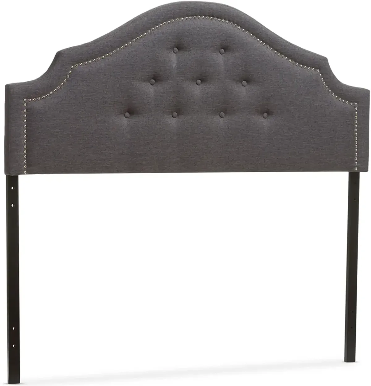 Bello Queen Upholstered Headboard - Dark Gray