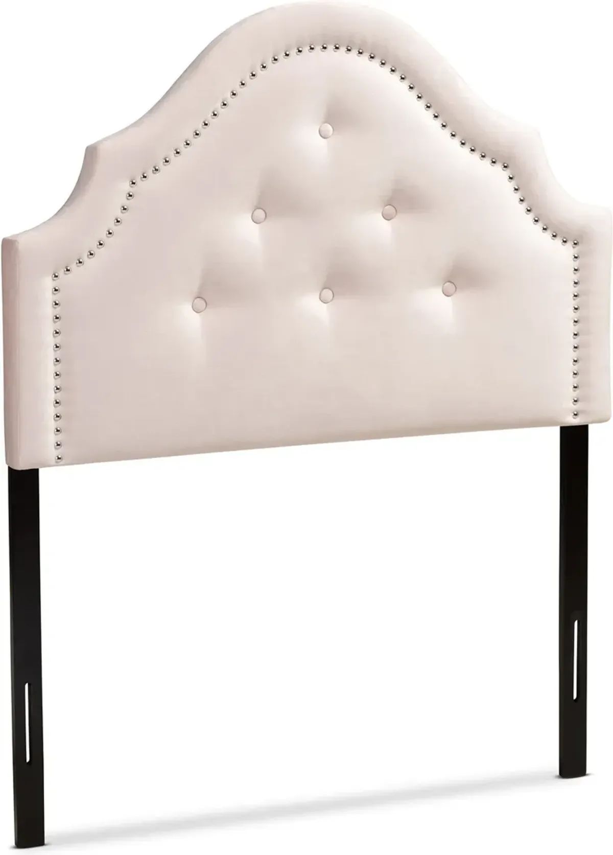 Bello Twin Upholstered Headboard - Light Pink