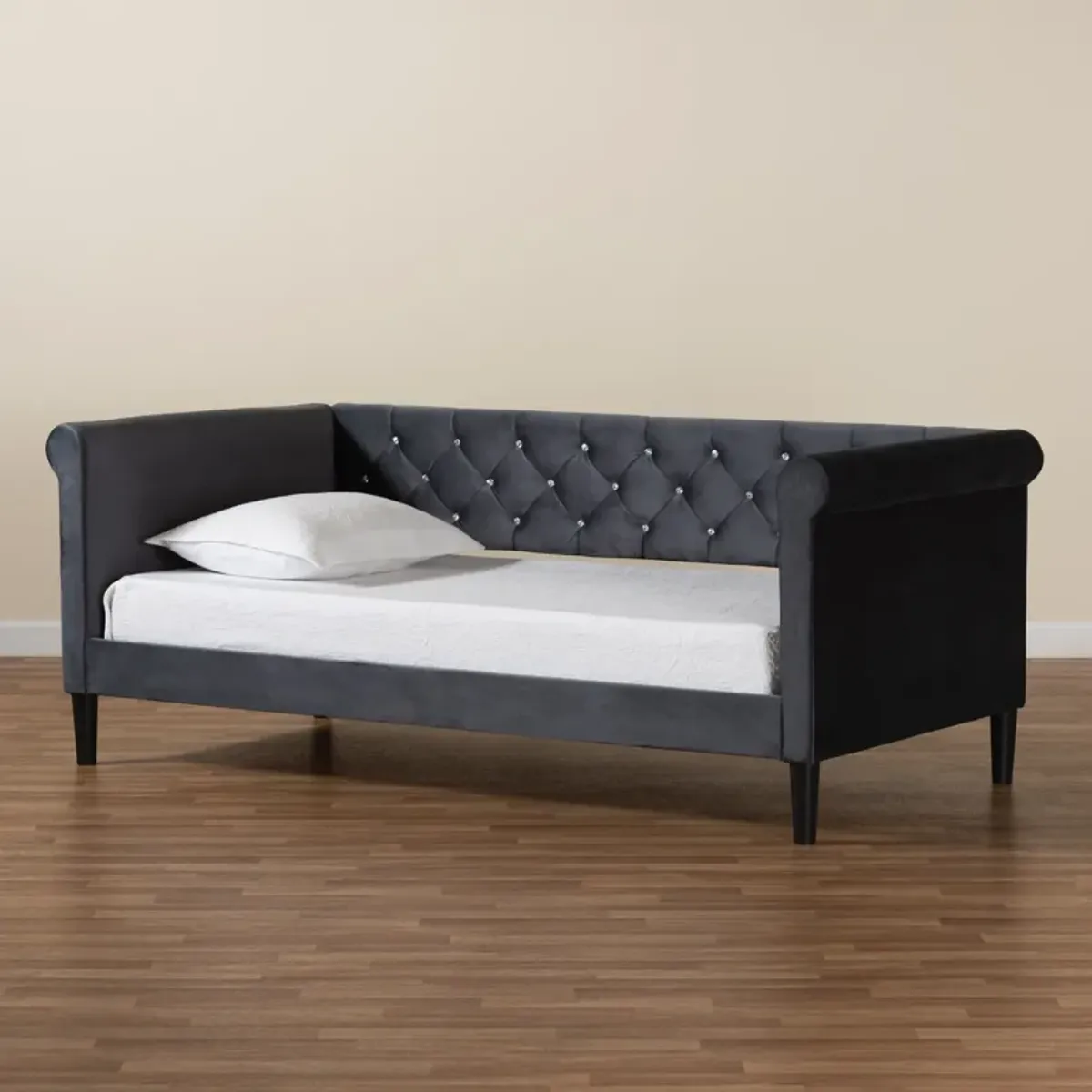 Bello Twin Daybed - Gray/Dark Brown