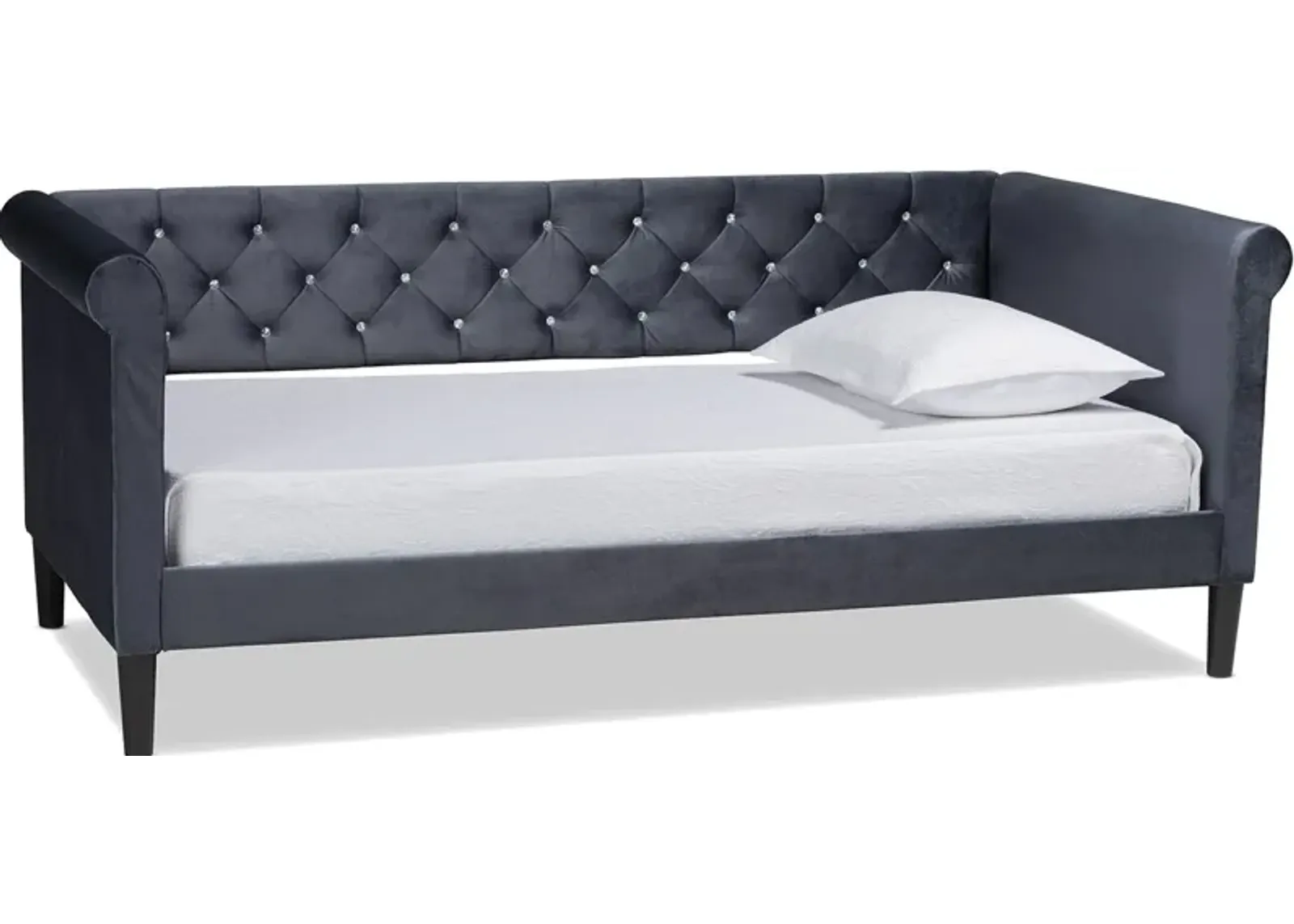 Bello Full Daybed - Gray/Dark Brown