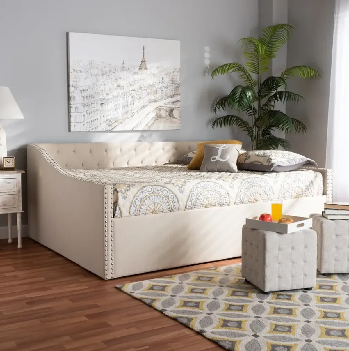 Taite Queen Daybed - Beige