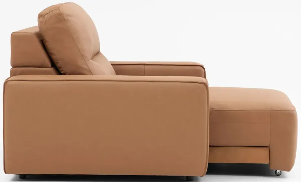 Morena Extendable Recliner - Tan