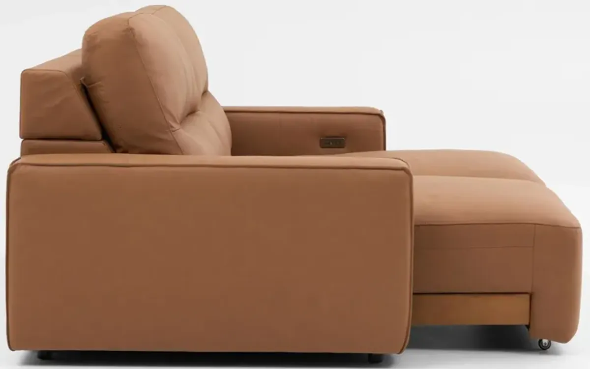 Morena 2-Piece Extendable Sofa - Tan