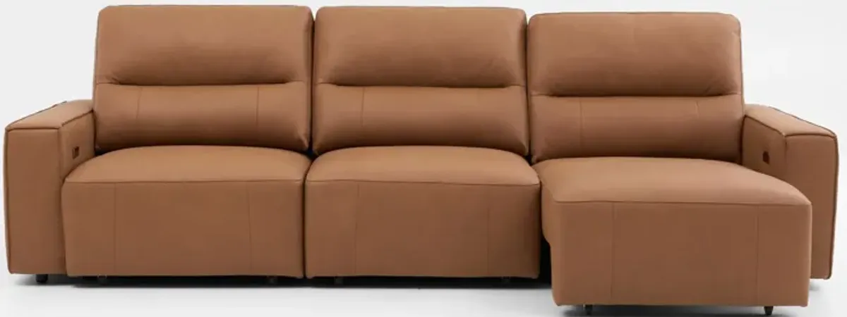 Morena 3-Piece Extendable Sofa - Tan