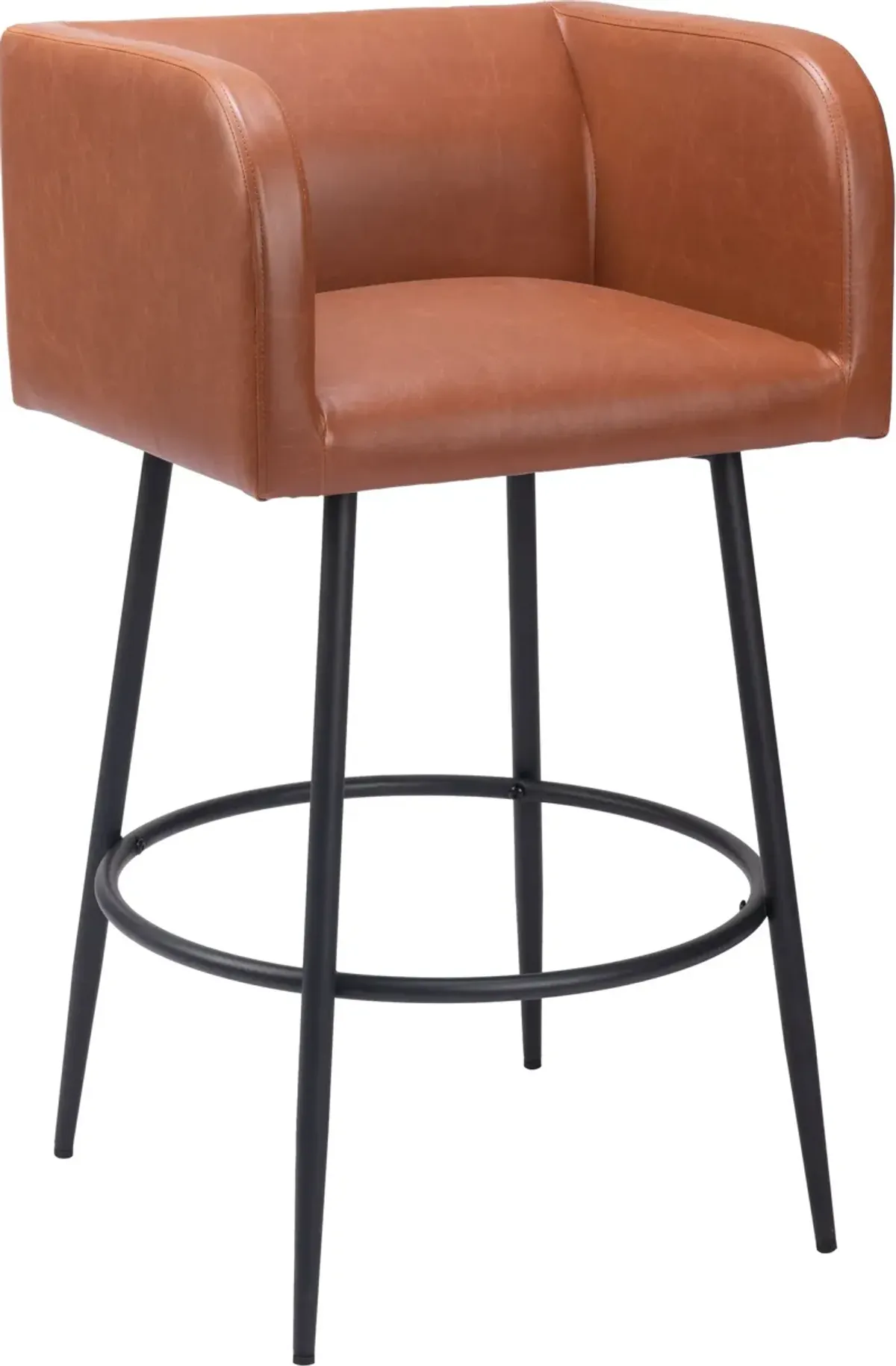 Keppel Set of 2 Bar Stools - Brown