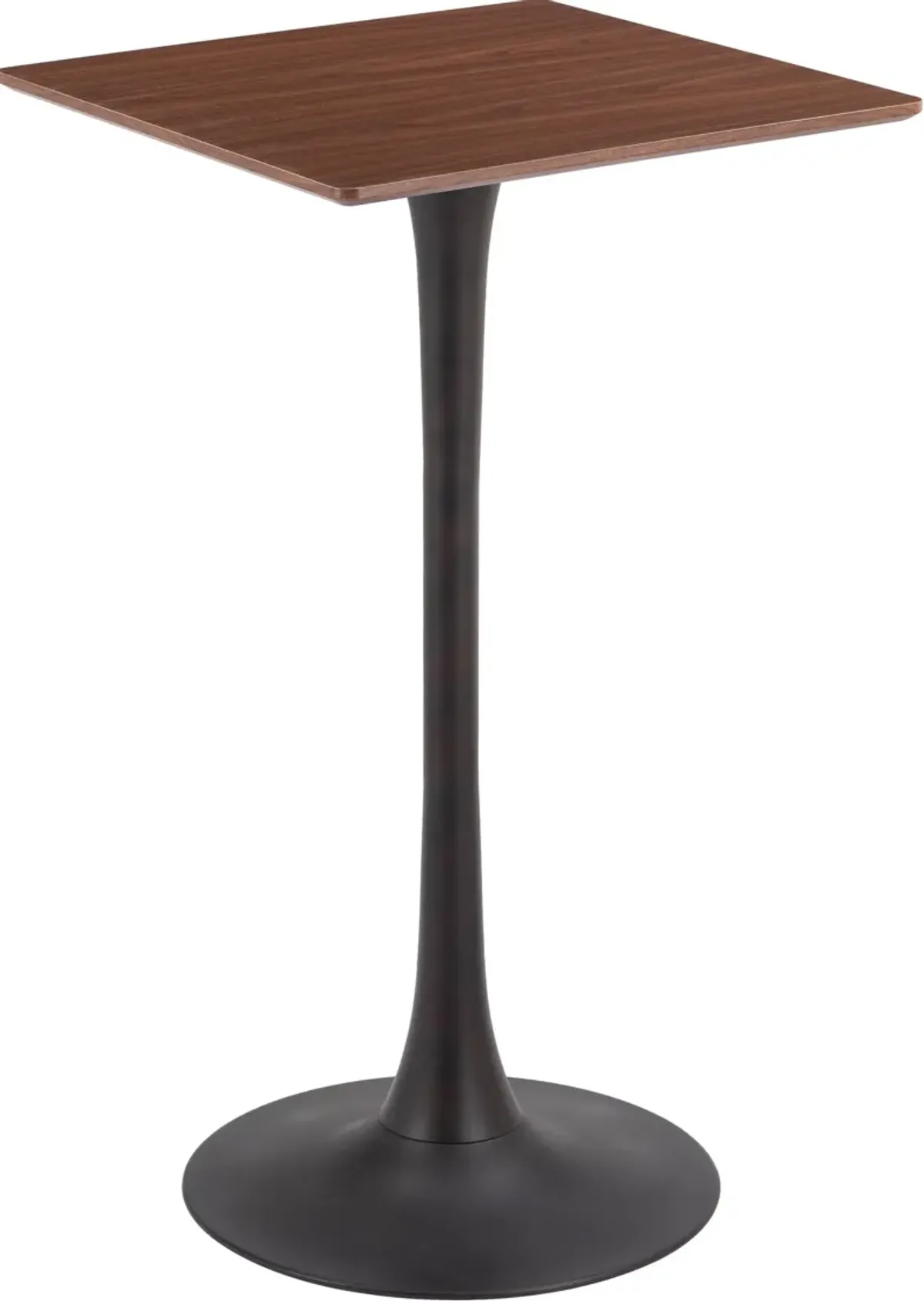 Inga Bar Table - Brown/Black