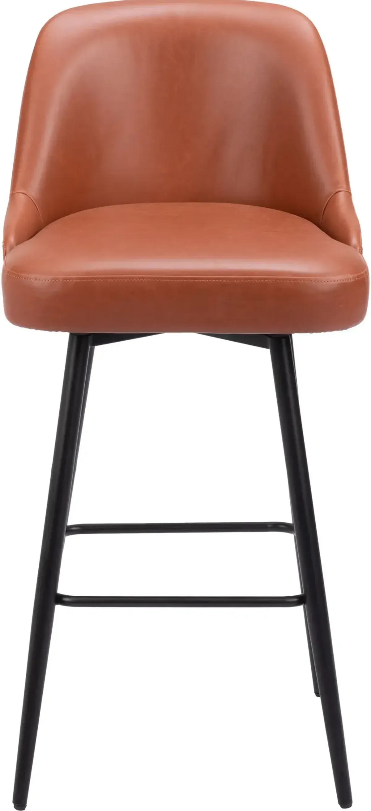 Siara Swivel Bar Stool - Brown