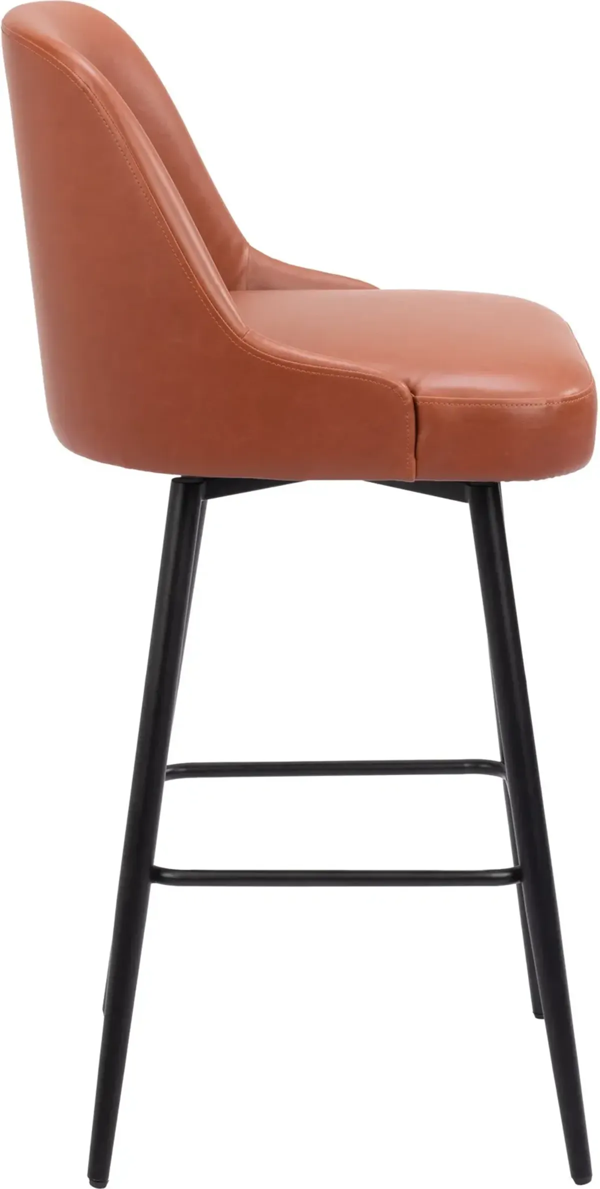 Siara Swivel Bar Stool - Brown