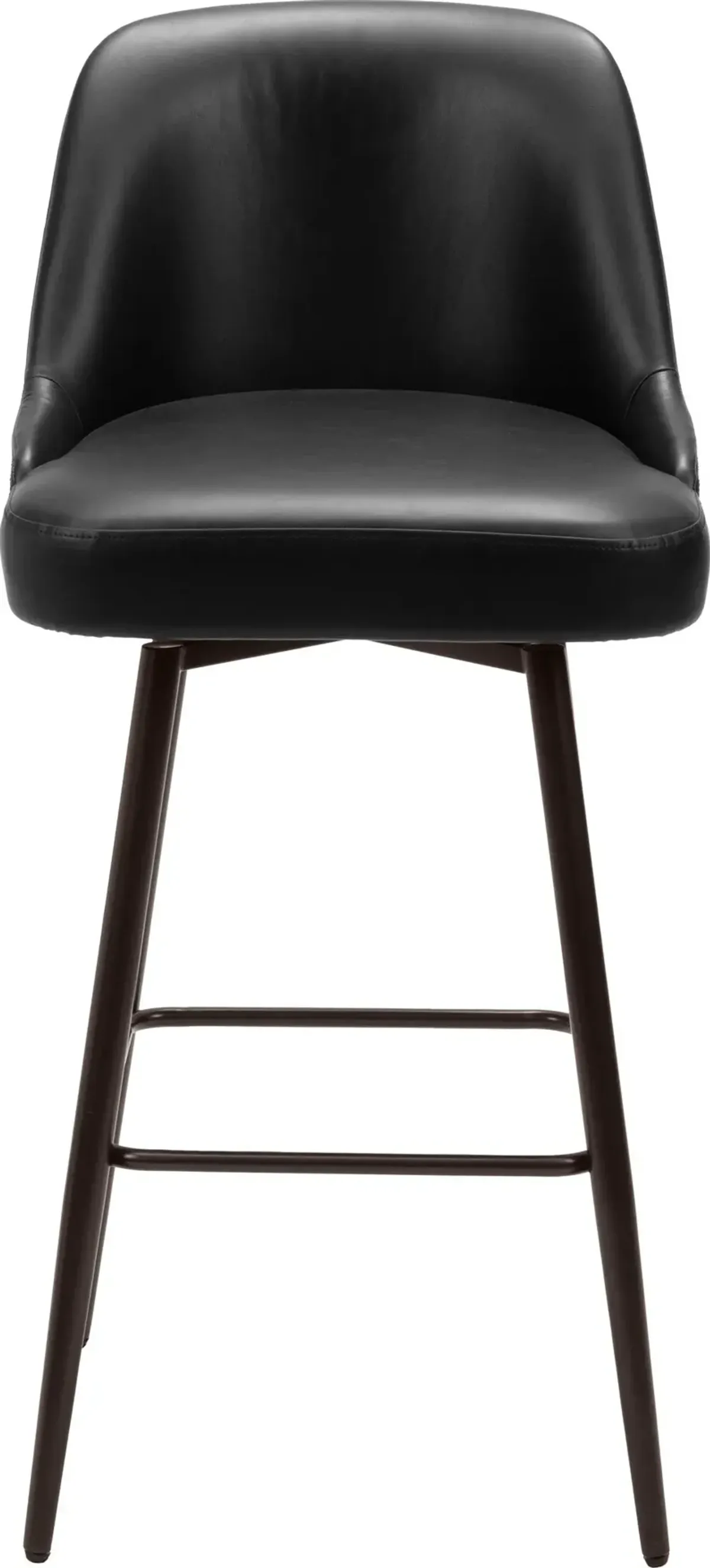 Siara Swivel Bar Stool - Black