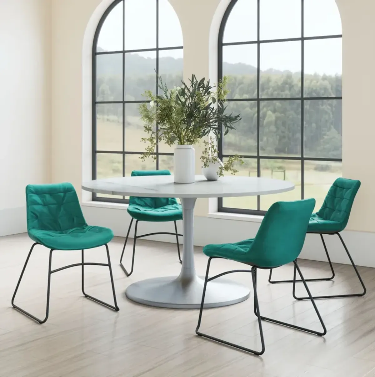 Wynter Set of 2 Dining Chairs - Green