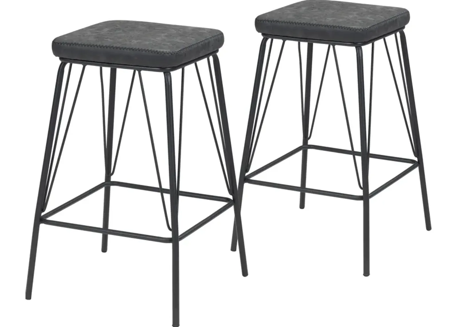 Linz Set of 2 Counter-Height Stools