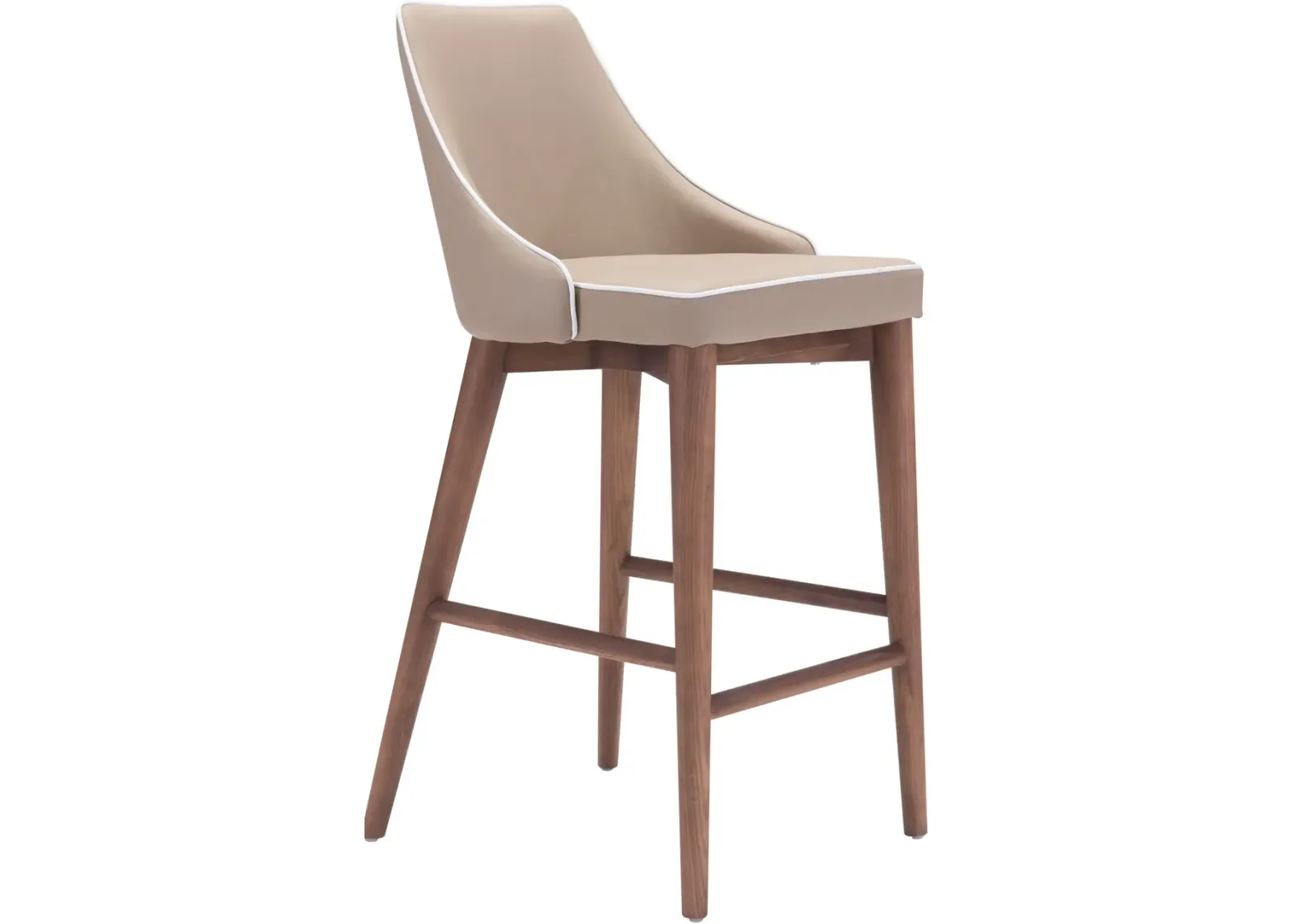 Ralden Counter-Height Stool - Beige