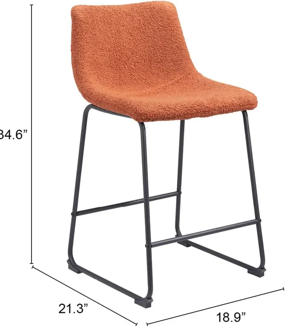 Zion Set of 2 Counter-Height Stools