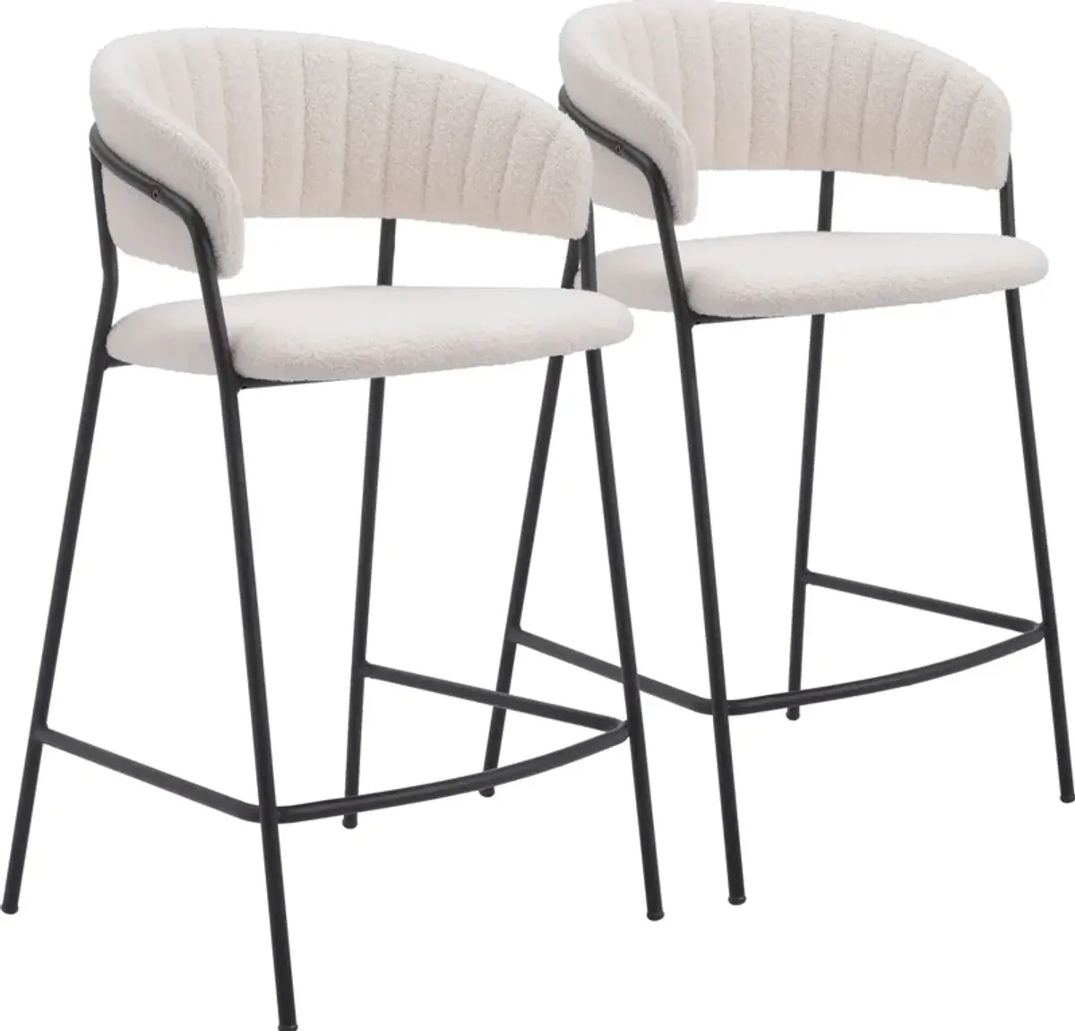 Sora Set of 2 Counter-Height Stools