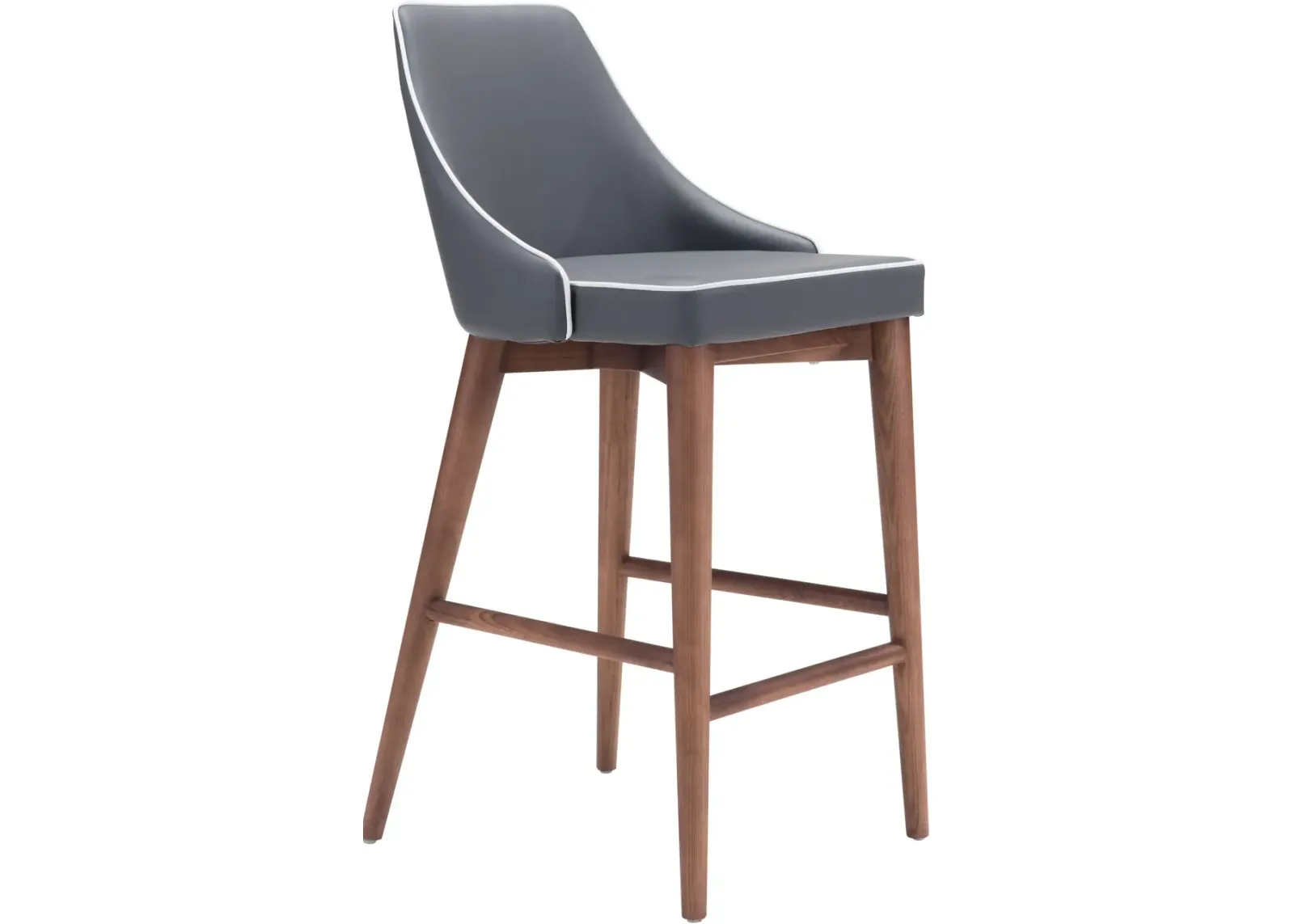 Ralden Counter-Height Stool - Gray