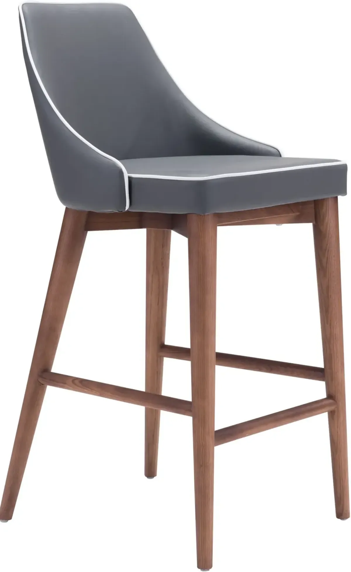 Ralden Counter-Height Stool - Gray